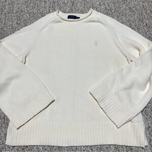 Polo Ralph Lauren Sweater Womens L Wide Sleeves